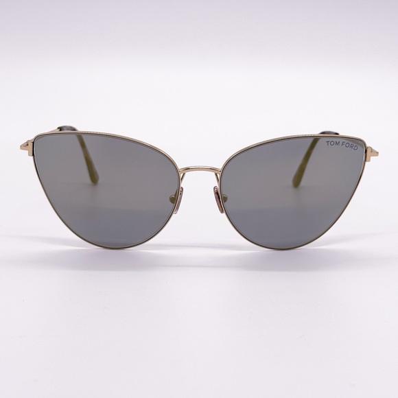 NEW TOM FORD ANAIS-02 TF1005 32C WOMEN SUNGLASSES FT1005/S GRAY EYEWEAR - Picture 5 of 9